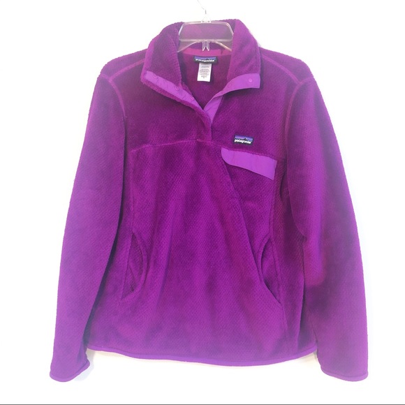 Patagonia Other - Patagonia Snap-T Re-tool Purple Pullover
